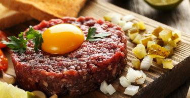 Тартар из говядины: рецепт в домашних условиях, калорийность