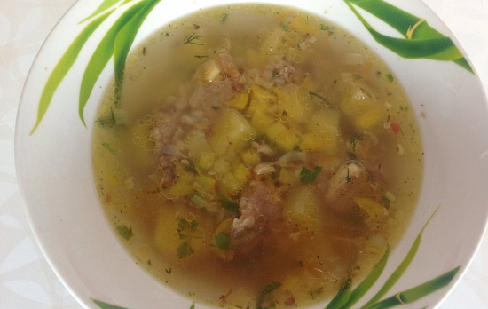 Наваристый и полезный гречневый суп