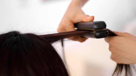 кератиновое выпрямление