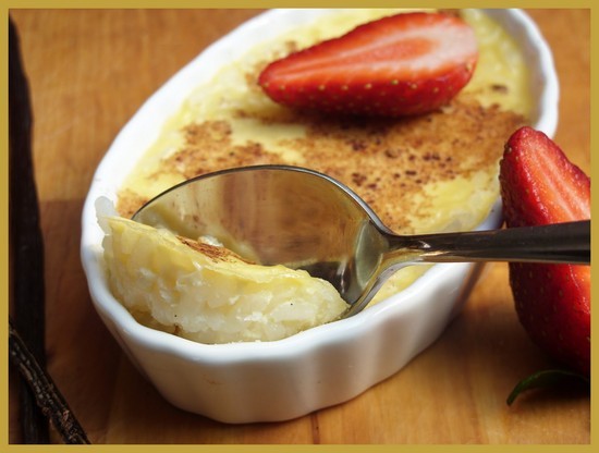 Рисово-творожный пудинг