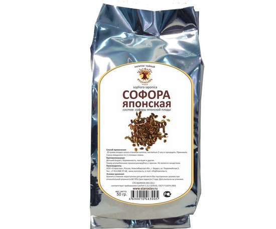 свойство софоры японской 