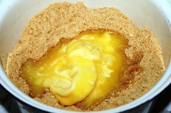 топленое масло с крошкой