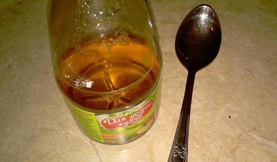 Приправим овощи яблочным уксусом