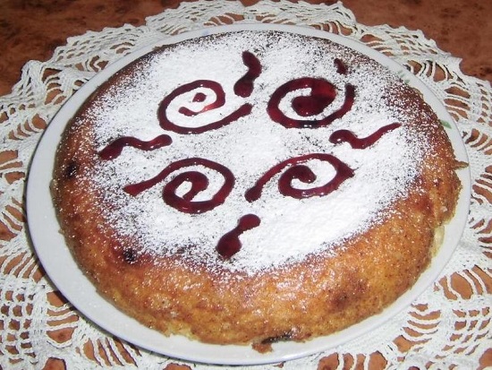 Рисовый пудинг в мультиварке