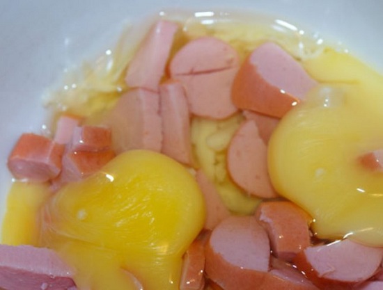 Добавим яйца