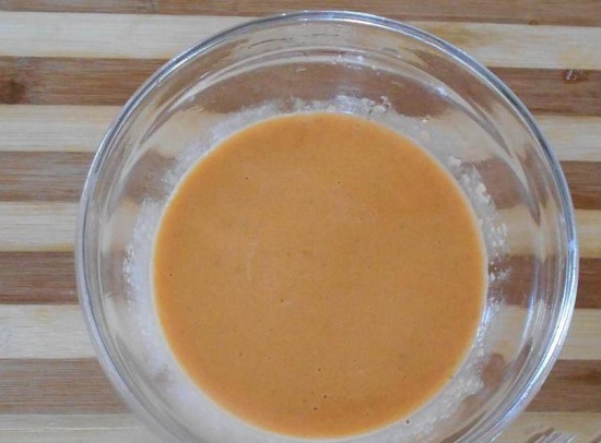 перемешиваем все ингредиенты до получения массы однородной 