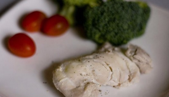 Филе курицы в микроволновке 