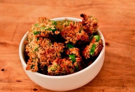 Хрустящая запеченная брокколи