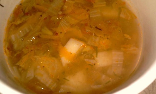 Суп с пекинской капустой: рецепт с фото