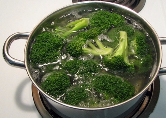 соцветия брокколи варка