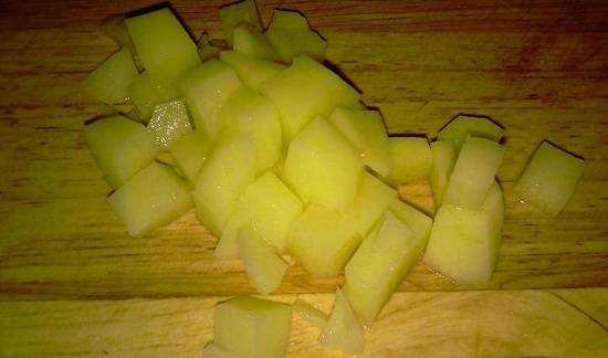 Шинкуем картофель брусочками