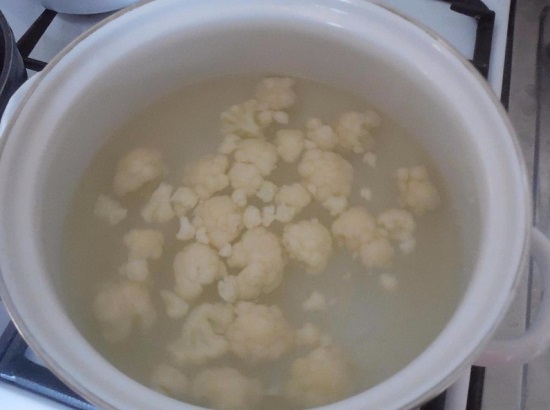 соцветия цветной капусты