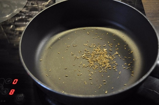 обжариваем кумин