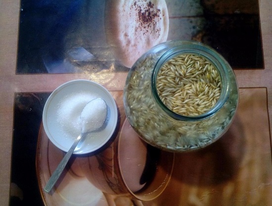 вводим сахарный песок