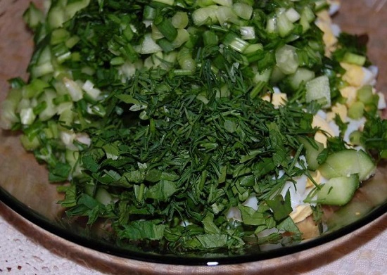 Добавляем ароматную сочную зелень