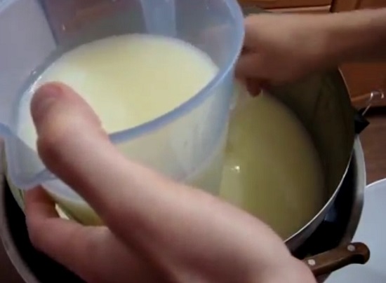 вычерпываем сыворотку