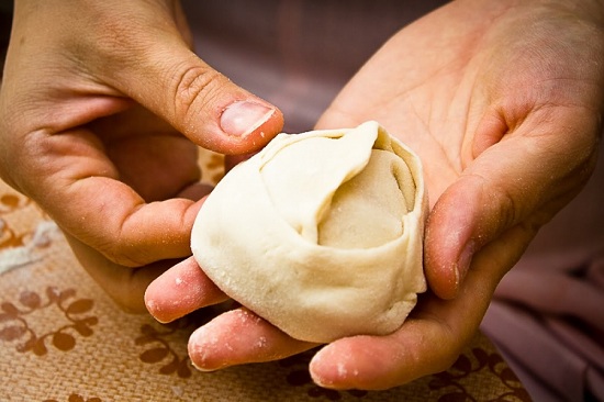 Вот так выглядят узбекские манты