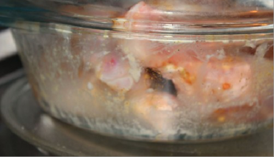 Запекаем, выставив максимальную мощность