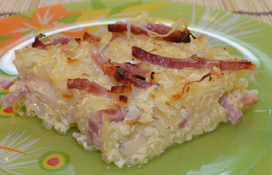 Рецепт цветной капусты с яйцом на сковороде